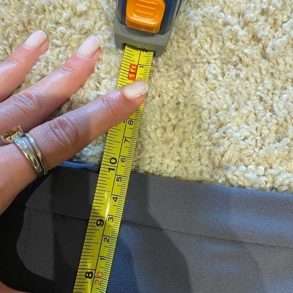 Aritzia Wilfred Women’s Laure Dress Pants Charcoal Size 00 Skinny Dress Pants - Picture 9 of 9